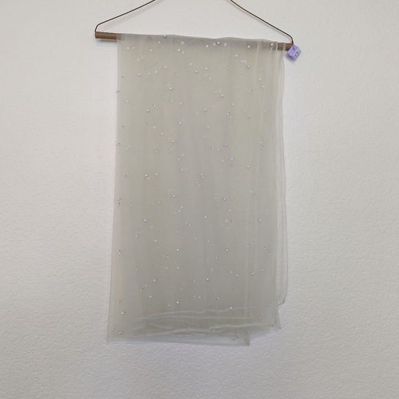 EMBROIDERED MIRROR WORK ANGRAKHA WITH MATCHING PANTS AND DUPATTA - Picture 5 of 7